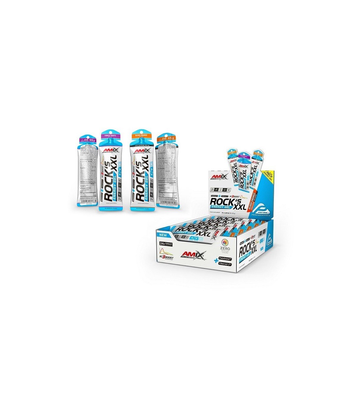 Amix Performance Rock´s Energy Gel XXL de Amix — FSC TopNutrition — Foto 1