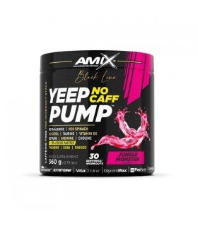 Amix Black Line Yeep Pump No Caff - Pre-Entrenamiento