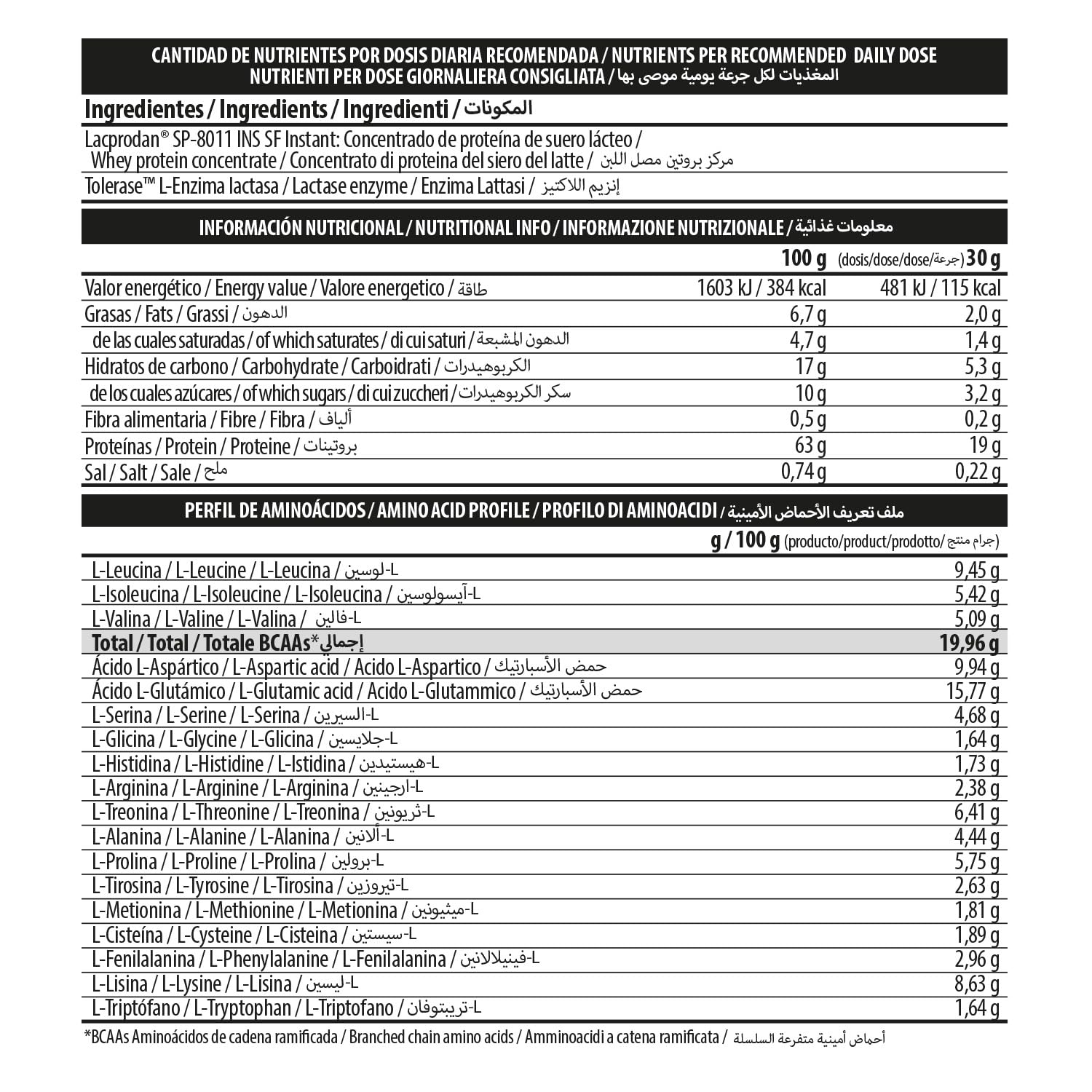 Only Whey Zero Phoskitos® de BIG — FSC Nutrition — Foto 2