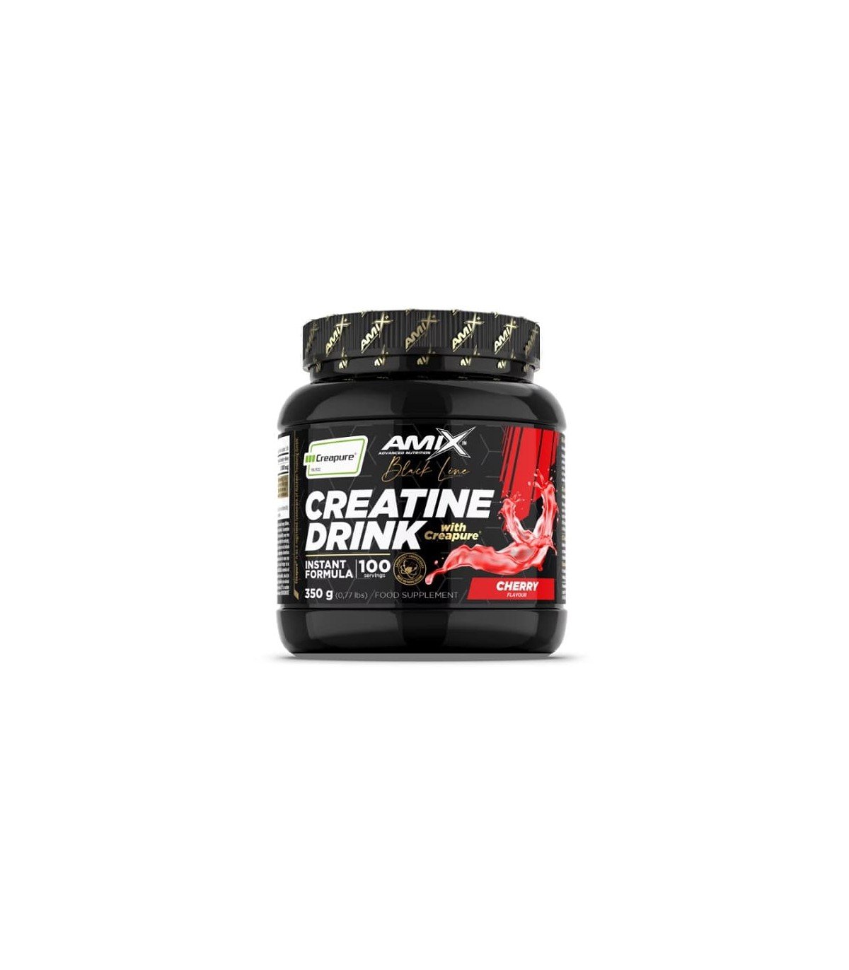 Amix Black Line Creatina Creapure Bebida