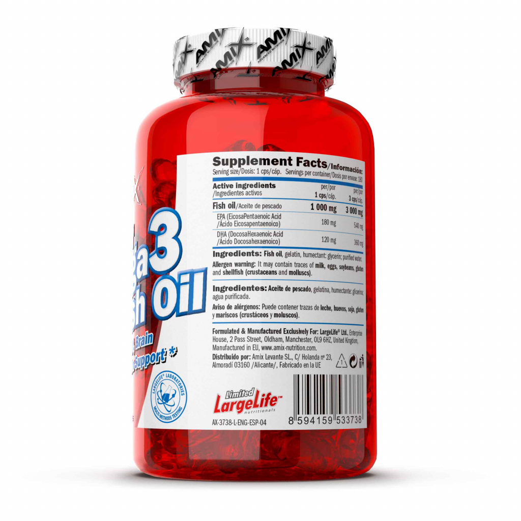 Amix Super Omega 3 Fish Oil de Amix — FSC Nutrition — Foto 2