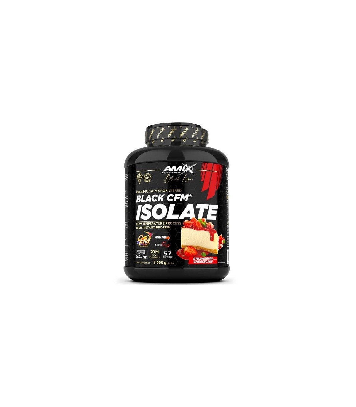 Amix Black Line Negro CFM Aislado de Amix — FSC TopNutrition — Foto 1